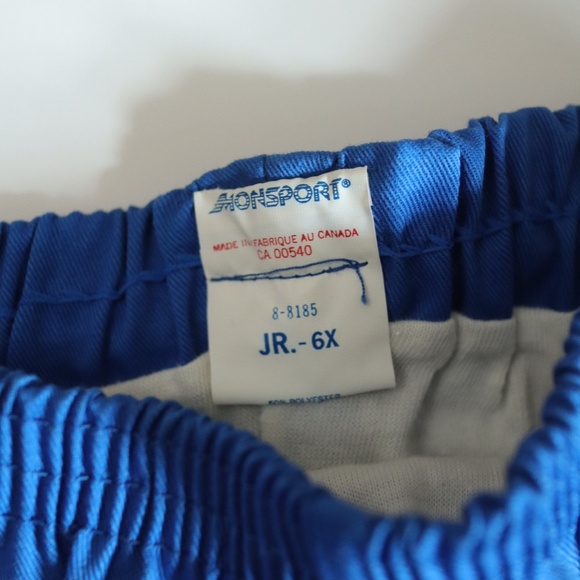 Vintage MONSPORT Blue Sports Shorts / 4-6Y - Picture 3 of 6